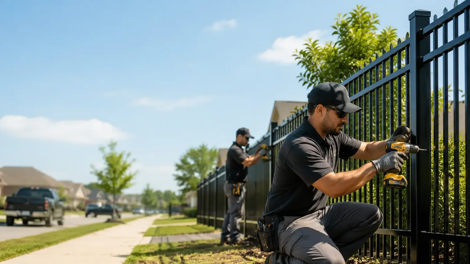 Metal Fence Installation in Mooreton, ND